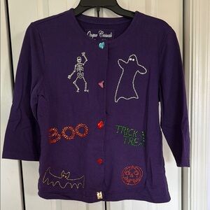 Women’s embellished Halloween jacket